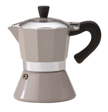 Pezzetti Bellexpress 6 cup Stovetop Coffee Pot - Grey